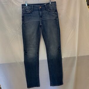 Virgo Dark Wash Straight Leg Jeans